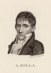 Portrait of the violinist and composer Alessandro Rolla, 1757-1841, 1790