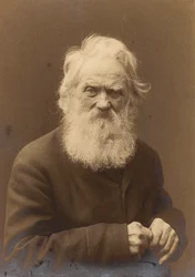 Posed Portrait of an Old Man, Landskrona, Sweden, 1910