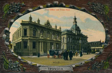 Post Office and Town Hall, Ipswich, Suffolk