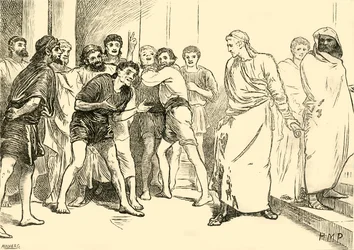 Posthumius in the Theatre at Tarentum, 1890