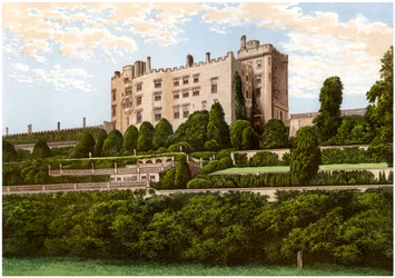 Powis Castle, Powys, Wales, home of the Earl of Powys