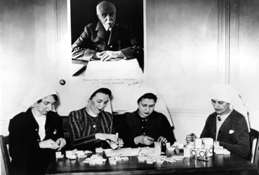 Preparing Vitamin Sweets, German-occupied France