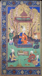 Prince in a Garden Courtyard, 1525-30