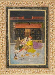 Prince with his favourite and an older woman