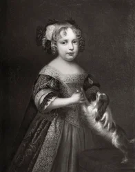 Princess later Queen Anne, c1670-1675