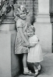 Princesses Elizabeth and Margaret Rose