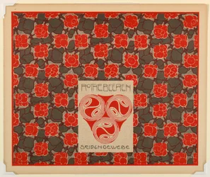 Print, Red Berries Silk Weaving, plate 21, in Die Quelle