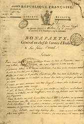 Proclamation by Napoleon to His Brothers in Arms, 20 May 1796