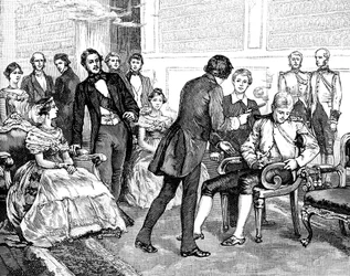 Professor Anderson at Balmoral, 1849, 1900