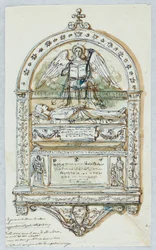 Project for an Epitaph in High Relief