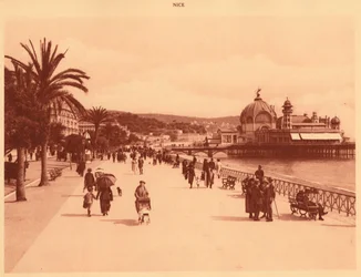 Promenade des Anglais and the Jetty Palace, Nice
