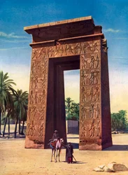 Propylon of the Third Ptolemy at Karnak, Egypt