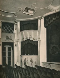 Proscenium and Stage Boxes in the Komodie Theatre, Berlin