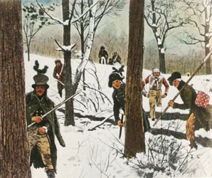 Prussian Soldiers Escape Imprisonment by the French, January 1807, 1936