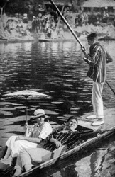 Punting on the Thames