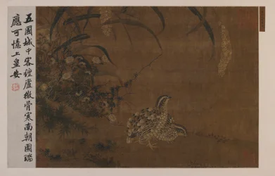 Quail and millet