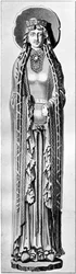 Queen Clotilda, 6th century, 1910
