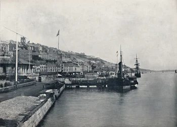 Queenstown - Looking Along the Shore