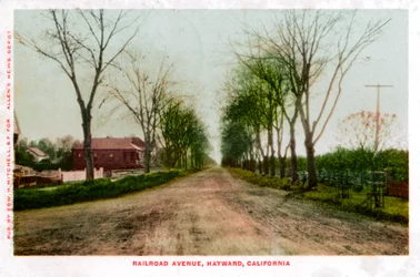 Railroad Avenue, Hayward, California