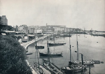Ramsgate - The Harbour, 1895
