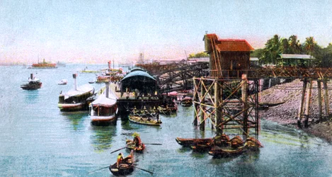 Rangoon Harbour, Myanmar