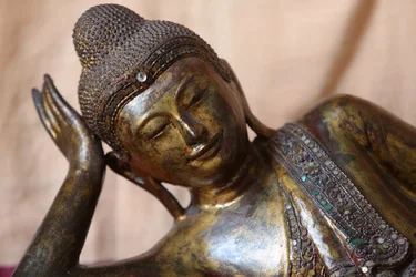 Reclining Buddha Statue, Gretz