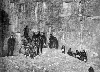 Refugees, Belleville Heights, During the Bombardment of Verdun, France, World War I