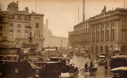 Regent Street, London, England, Viewed from Piccadilly Circus