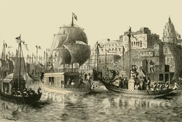 Religious Festival at Benares