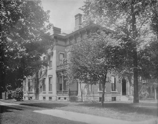 Residence of Ex-President Harrison, Indianapolis, Indiana