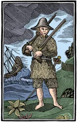 Robinson Crusoe, Chapbook Cut