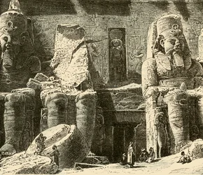 Rock-Temples at Abousimbel