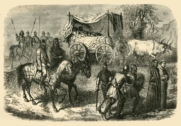 Roi Faineant Royal Sluggard of the Merovingian Race, 7th century, 1890