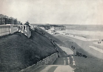 Roker - The Beach, from the Terrace, 1895