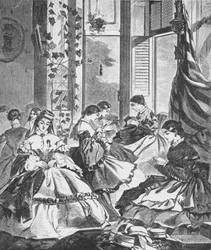 Role of Women in the War (1861, 1938)