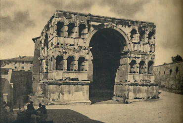 Arch of Janus Quadrifrons in the Forum Boarium, Rome