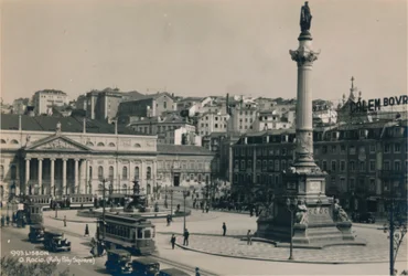 Rossio Square, Lisbon, Portugal
