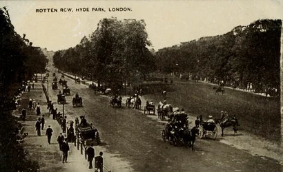Rotten Row, Hyde Park, London, late 19th-early 20th century