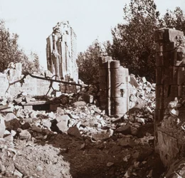 Ruined Chateau, Pinon, Northern France