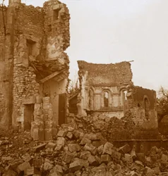 Ruined church, Trésauvaux, northern France