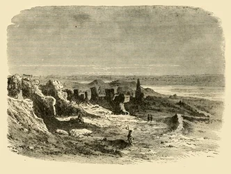 Ruins at Sais, 1890