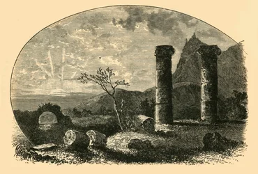 Ruins of the Temple of Cybele at Sardis