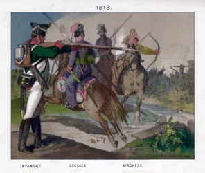 Russian soldiers of 1813, 19th century