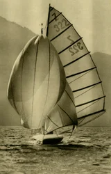 Sailing on the Attersee, Upper Austria