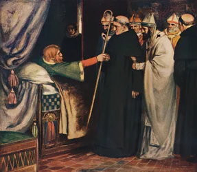 Saint Anselm Refusing the Archbishopric
