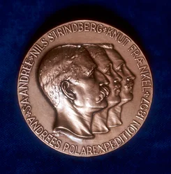 Salomon August Andree 1854-1897, Swedish Engineer and Balloonist, 1897