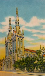 San Roque Church, Barranquilla, c1940s