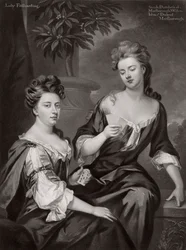 Sarah, Duchess of Marlborough, and Lady Fitzharding
