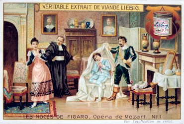 Scene from Mozarts opera The Marriage of Figaro