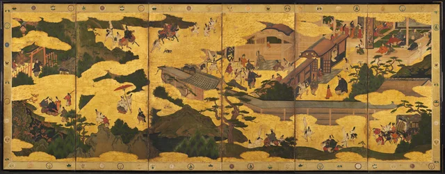 Scenes from the Tales of Ise, Mid-1600s